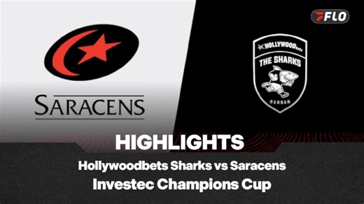 Full match highlights: Hollywoodbets Sharks vs Saracens Investec Champions Cup 2025-2026 round 2