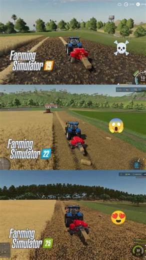 FS19 vs FS22 vs FS25 | The Evolution of Baling 🚜📦