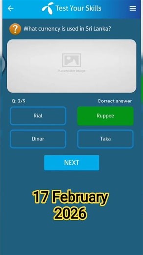 17 February 2026 Questions and Answers l My Telenor today Questions l Telenor Questions today