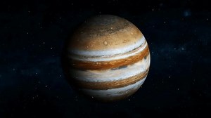 Viewing 3d Planet Jupiter On Space Stock Footage Video (100% Royalty-free) 1110492303 | Shutterstock