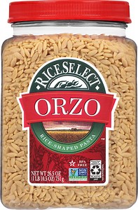 RiceSelect Tri-Color Orzo Pasta, 32 Oz
