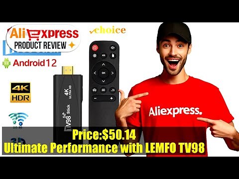 Unboxing and Review: Is the LEMFO TV98 TV Stick the Ultimate 8K Streaming Device of