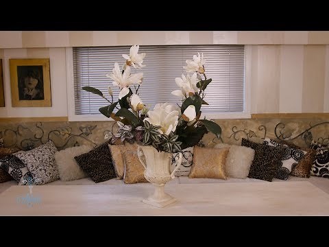 Arranging Magnolia into a Classic Urn Floristry Tutorial