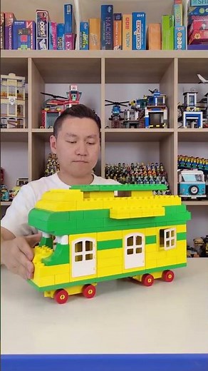 I'll make you two RVs out of Lego blocks #family #lego #car #rv #shorts