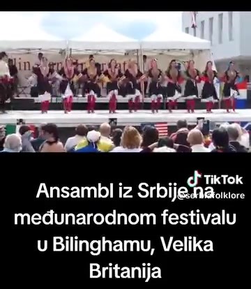 18K views · 855 reactions | SRPSKO KOLO NAJLEPŠE NA SVETU: Naši folkloraši opleli kolo na međunarodnom festivalu u Velikoj Britaniji! • #Srbija #Serbia #VelikaBritanija #SrpskaKultura #UpoznajmoSrbiju #Tradicija #Folklor #SrpskoKolo #SerbianTimes ️ TikTok / serbianfolklore | Serbian Times | Facebook
