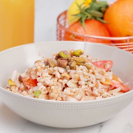 Seize the season with this bold winter citrus salad that includes blood orange. | Tasty