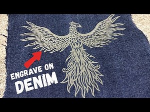 How to Laser Engrave Denim with the xTool M1