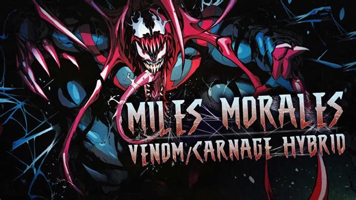 Miles Morales becomes a Venom/Carnage hybrid