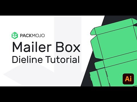 How to Design on a Mailer Box Dieline | Packaging Design 101