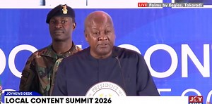 Mahama unveils 6 pillars to transform Ghana’s mining sector at Local Content Summit - MyJoyOnline