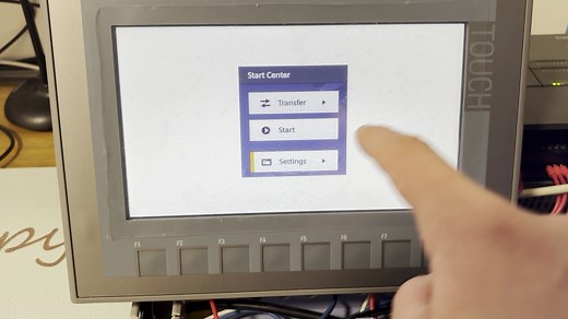 西门子KTP700触摸屏的操作
