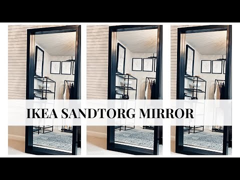 MY NEW FAVORITE IKEA MIRROR - IT'S SUPER BIG!