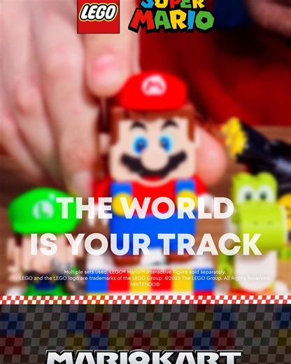 125K views · 647 reactions | Are you ready to make your own LEGO® Super Mario™: Mario Kart™ home track?  Check out these awesome and creative ways to turn your home into a track for action-packed adventures using everyday items. Explore the endless possibilities and start building your own home track! 朗 Thanks to the awesome creators: Joseph's Machines Toastymarshmellow Poppie Lala | LEGO | Facebook