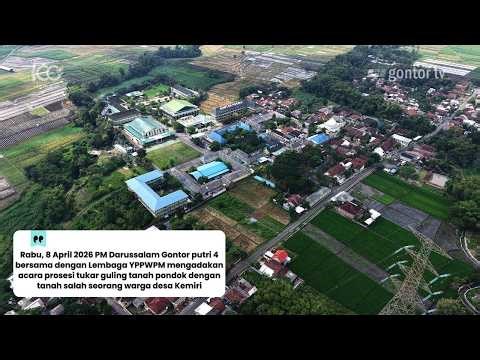 Gontor Campus 4 Land Exchange Ceremony