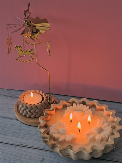 Where testing meets intention ✨ Meet Dune — my modern, luxurious Jesmonite candle, thoughtfully made with eco-friendly materials and natural soy wax. This time… she’s lit 🔥 Fragrance: buttery croissant 🥐 Soft glow, clean burn, and pure cosy energy while I test performance and finish. A follow-up to yesterday’s test candle — seeing how she behaves in real time, exactly as intended. Follow along as I refine, test, and perfect every detail of the journey 🤍 #Jesmonite #SoyWaxCandle #CandleTesting