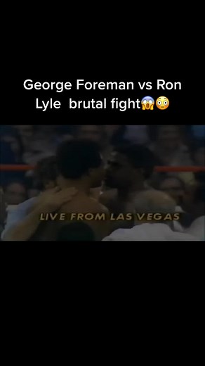 George Foreman Vs Ron Lyle one of the most brutal fight in boxing. #georgeforeman #ronlyle #muhammadali #ali #foreman #70s #boxe #boxing #fight #ko #knockdown #boxing #viral #fy #hardesthitter
