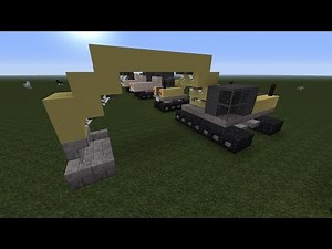 Realen Bagger bauen - Minecraft