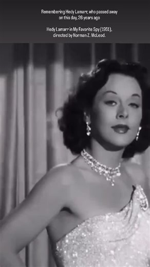 Remembering Hedy Lamarr, who passed away on this day, 26 years ago “Any girl can be glamorous. All you have to do is stand still and look stupid.” Hedy Lamarr This remark was a form of protest. Lamarr, long reduced by Hollywood to a silent image of beauty, spoke against a system where glamour meant immobility and obedience, where intelligence was treated as a flaw rather than an asset. Beyond her screen presence, she was a co-inventor of frequency-hopping technology, a foundation for modern wire