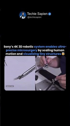 This Is How Sony Is Revolutionizing Surgery with 4K 3D Robots 🤯🧠