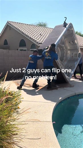 Hot tub removal? No problem 😉