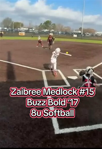 Zaibree Medlock's 8u Softball Hitting Highlights