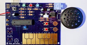The ArduTouch Arduino-compatible Music Synthesizer Kit by Mitch Altman & Bill Alessi