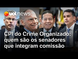 CPI do Crime Organizado tem Moro e Flávio Bolsonaro na comissão; quem são senadores que fazem parte