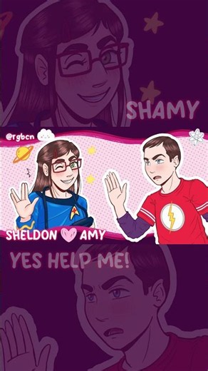 YES HELP ME! Shamy TBBT Animation Meme #shamy #tbbt