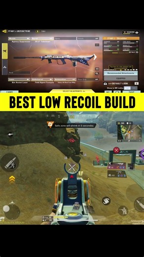 BEST LOW RECOIL FFAR1 GUNSMITH CODM BR #shorts #codm #callofduty