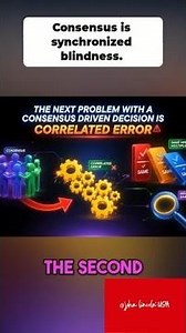 Why Consensus Destroys Smart Teams #shorts #decisionmaking #psychology