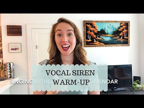 Vocal Siren Warmup to Expand Voice Range| Singing with Lauren