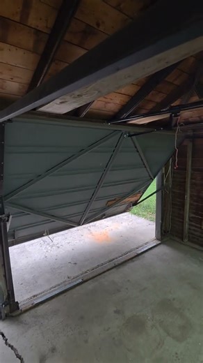 1 piece garage door with a B750C Belt drive Chamberlain 3/4 HP Garage Door Opener #B750C #diy