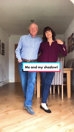 Old Couple Dancing the Jive: Husband and Wife's Slow Jive Walk