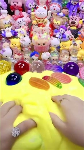 What's Inside The Slime #slime #slimesatisfying #slimeasmr #slimevideo