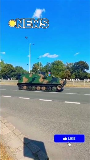 Tanks Rolling Through Ukraine | Real War Footage from the Frontlines #breakingnews #viral #news