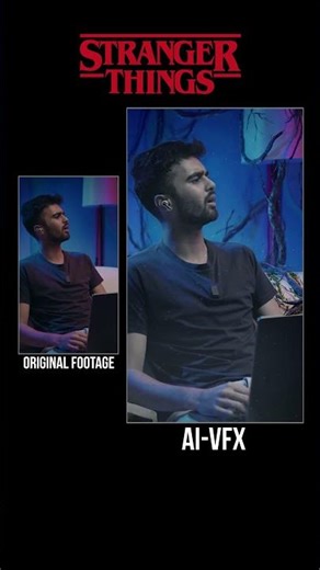 Stranger Things VFX using AI!