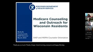 SHIP and MIPPA New Counselor Orientation