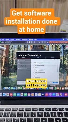 AutoCAD installation on MacBook M1 M2 M3 M4 #autocad2024 download for mac #how to install Autocadm1