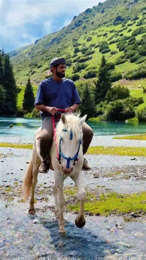 Western Horse Ride in the Mountains | Lake, Juniper Trees & Pure Freedom