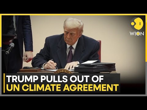 Trump Pulls US Out of 66 Global Bodies, Exits Key UN Climate Treaty | WION NEWS