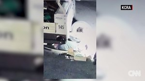 Watch the moment teen lifts truck off of dad