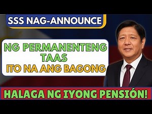 SSS Nag-announce ng Permanenteng Taas — Ito na ang Bagong Halaga ng Iyong Pensión!