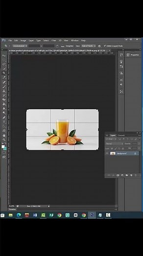 Crop Any Image in Photoshop #photoshop #shorts #shortvideo