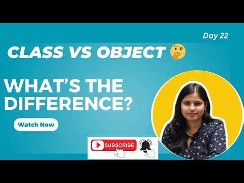 Day 22\100 | Class vs Object in C# | Difference Explained with Real Example | Interview Question