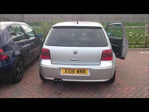 VW Golf V5 And V6 Exhaust Sound