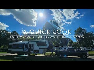 Military Campgrounds - A Quick Look at Fort Meade and Fort Belvoir Travel Camps (Famcamps)