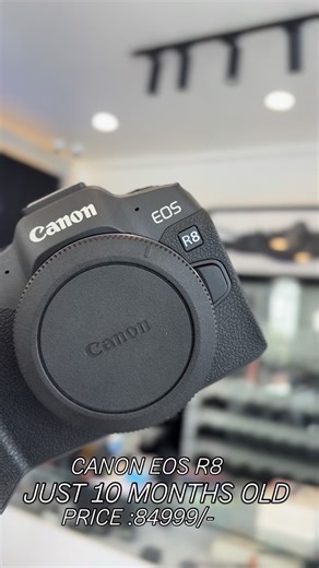 USED CAMERA SALES KERALA📸💯 on Instagram: "CANON EOS R8 💥📸 JUST 10 MONTHS OLD LOW SHUTTER PIECE PRICE:84999/- ALL INDIA SHIPPING AVAILABLE #canon #india #instagram #camera #bangalore"