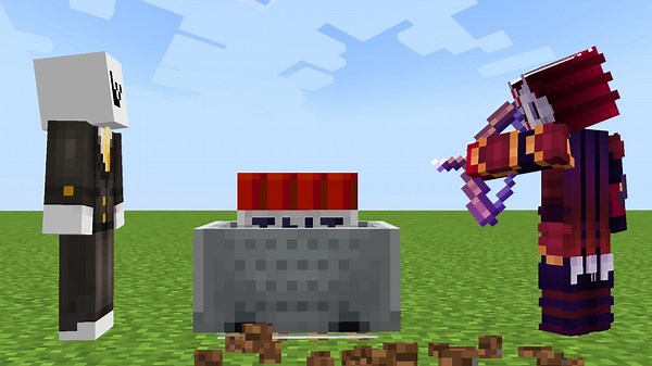 Learning Cart PvP in Minecraft