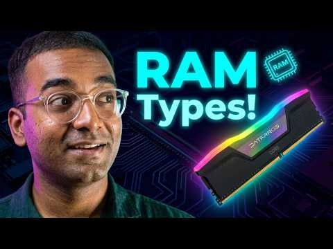 Every PC RAM Type Explained: From DDR1 to DDR5, VRAM, LPDDR, ECC & HBM