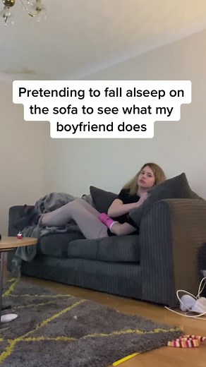 Pretending to Fall Asleep Prank on Boyfriend | Reaction Revealed!